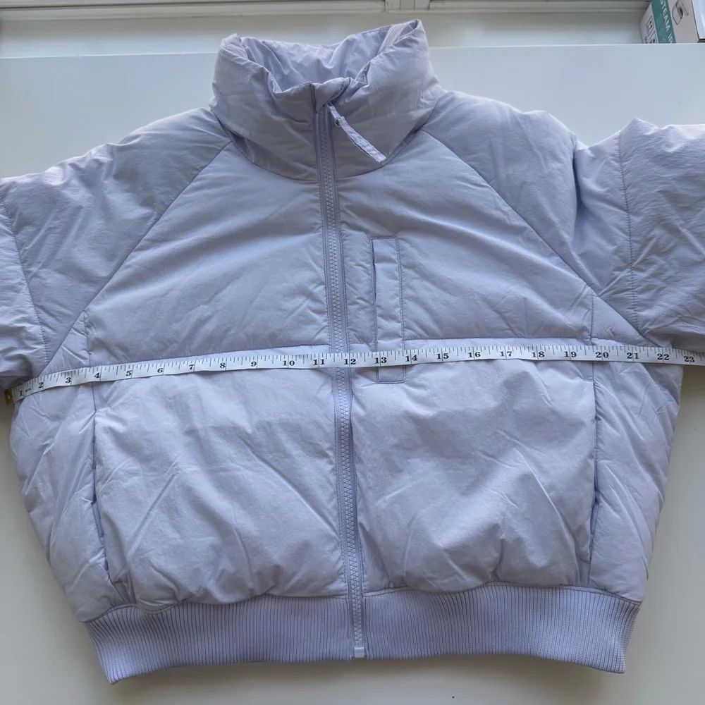 Old Navy Active Oversized Crop Puffer Jacket Size XS - Picture 7 of 10